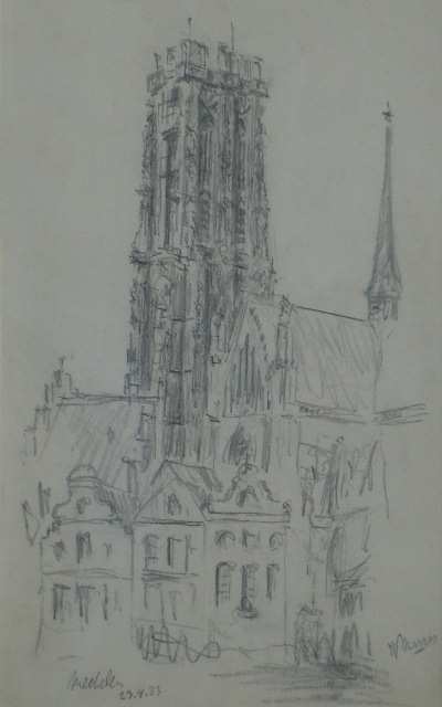 W. Marres, Mechelen kerk, 23 november 1932